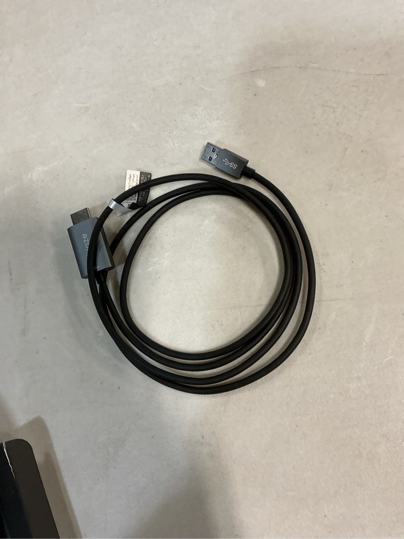 Condition photo showing Good Condition for usb 3.0 to hdmi cable 5ft,1080p 5gbps high speed usb to hdmi adapter,screen mirroring display extension, connect laptop pc to smart tv,gaming monitor,projector for home office,business travel,students
