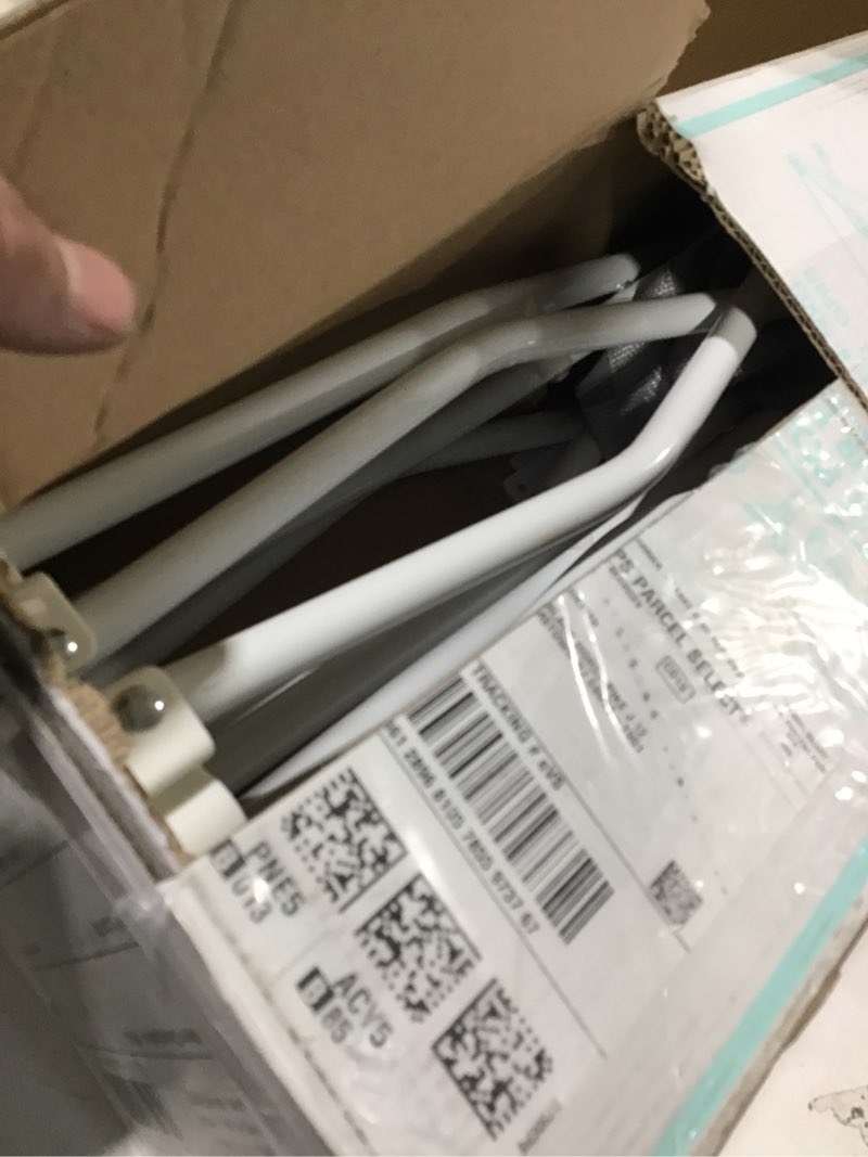 Regalo Portable My Cot®, Award Winning Brand, Toddler Cot, Gray, 48" Long, 24.5" Wide, Toddler Bed