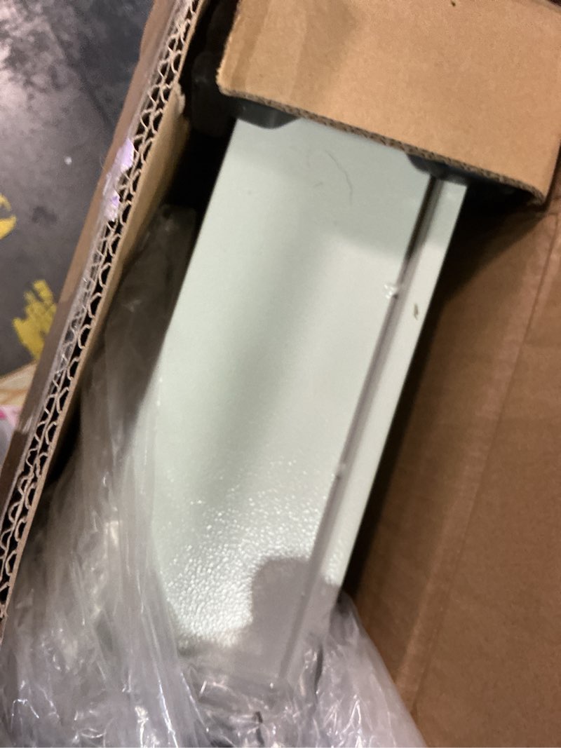 Condition photo showing Good Condition for White 29.53" Tall Fireproof Wall Safes Between the Studs 16" Centers, Heavy Duty Combination Lock in Wall Safe with 3 Removable Shelf, Hidden Safe for Money, Jewelry, Document, Passport 29.53" Tall White