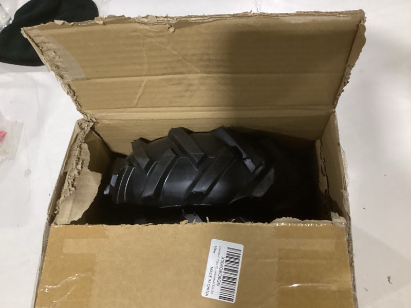 Condition photo showing Good Condition for 11x4.00-4" Tiller Tire and Wheel (3/4" Axle Size), 3-1/8" Centered Hub, Compatible with Craftsman & Troy-Bilt Tiller Garden Trailer, Tractor, Tillers, and Snowblower Tire