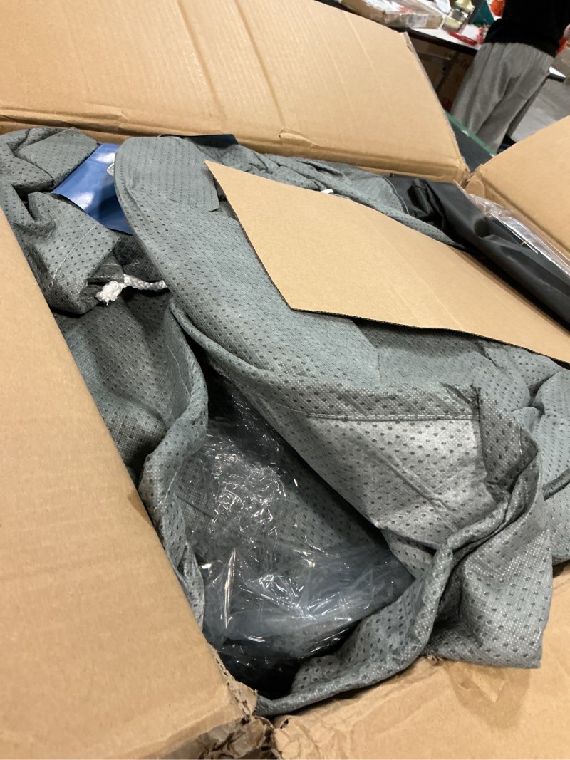 Condition photo showing Good Condition for upgrade 7-layer heavy duty rv cover 18-20 ft | fits rvs with roof top a/c | all-weather travel trailer rv cover for snow & wind protection | rip-stop camper cover with 5+2 straps