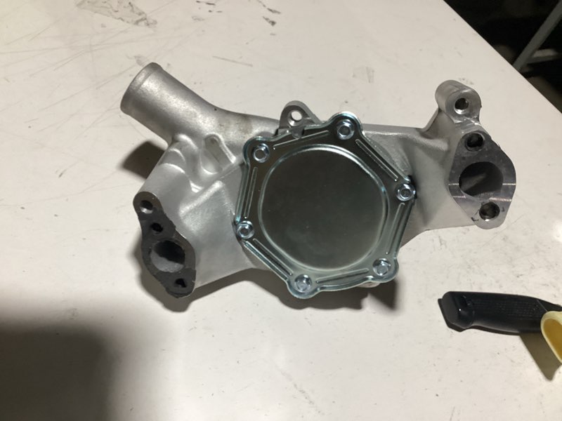 Condition photo showing Good Condition for Similar to Small Block Chevy Aluminum Water Pump, Long