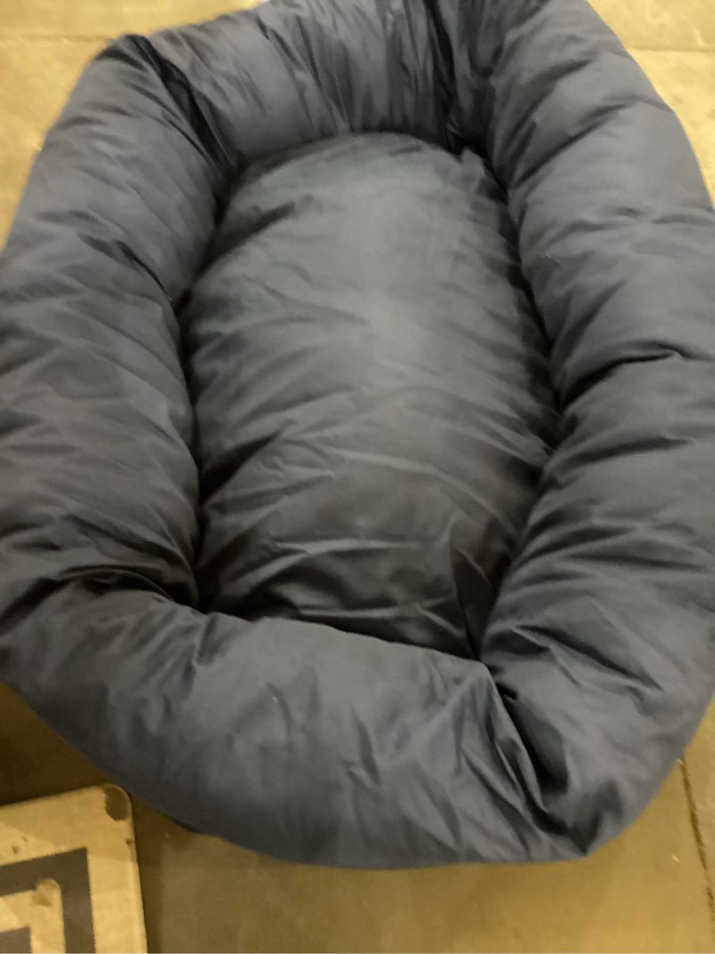 Schecker Dog Bed, Modern-Line Bundo, Color: Dark Blue