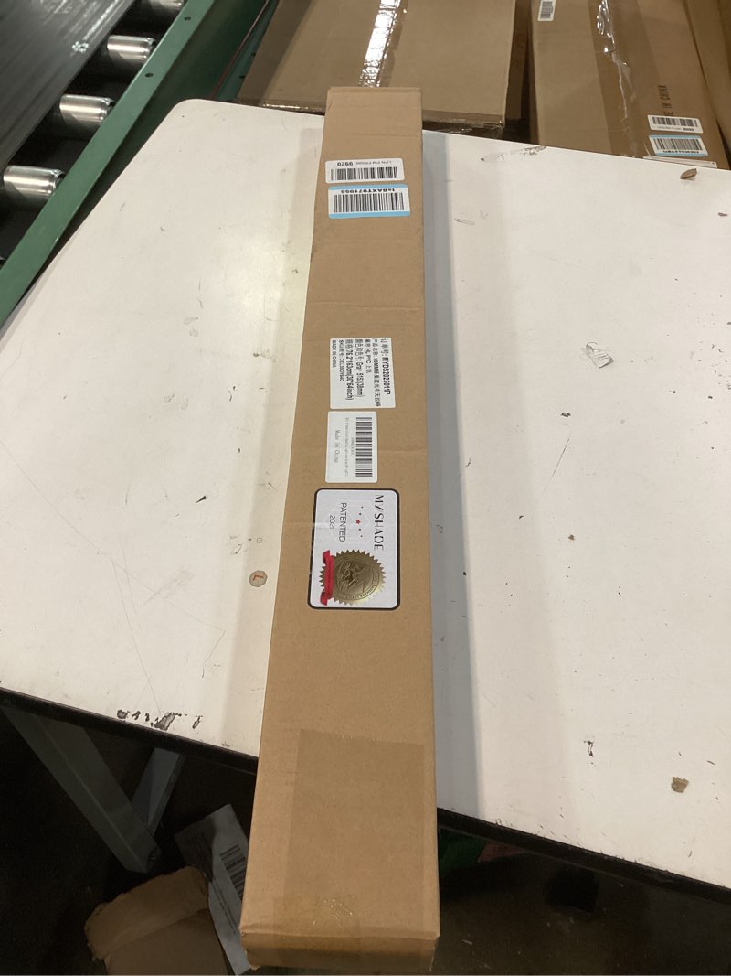Condition photo showing New/Like New for myshade cordless blackout cellular shades, 1.5" honeycomb window blinds for bedroom & nursery, thermal insulated, noise reducing, privacy shades, inside or outside mount (30" w x 64" h, grey) grey-blackout 30" w x 64" h