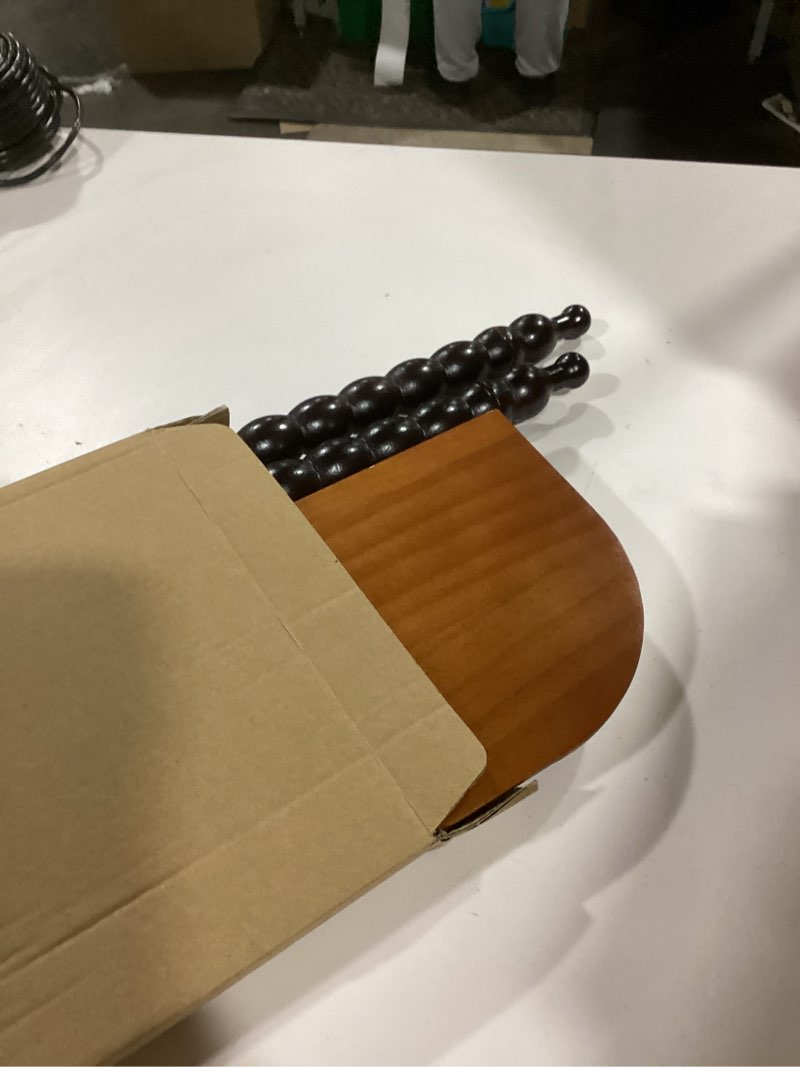 Condition photo showing New/Like New for FRIADE 2-Tier Wall Mounted Floating Shelf with Two Roman Column,Decorative Display Shelf for Entrance,Bathroom, Bedroom, Living Room, Kitchen,Office (Brown)