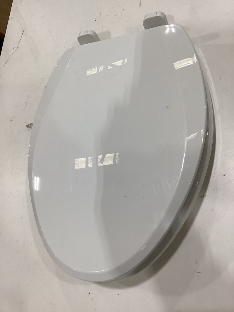 Condition photo showing New/Like New for Elongated Bidet Toilet Seat with Quiet-Close, Non-Electric Bidet Mode with Dual Nozzles, Fit Elongated Toilet Seat, Adjustable Water Pressure with Brass inlet (Elongated)