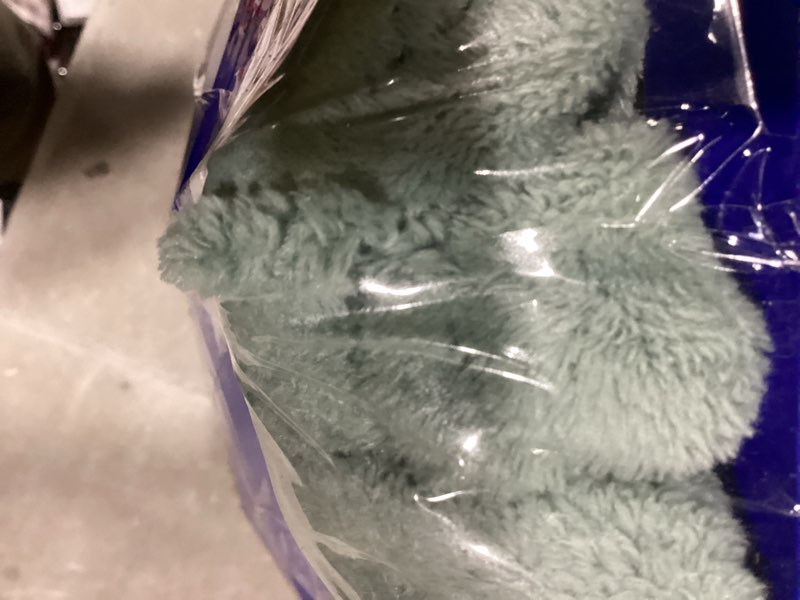 Condition photo showing Good Condition for miulee sage green super soft throw blanket for couch, cozy fluffy warm throws knit blankets for sofa, bed, chair, living room, camping, picnic, spring home decor,50 x 60 inch 50"x60" sage green