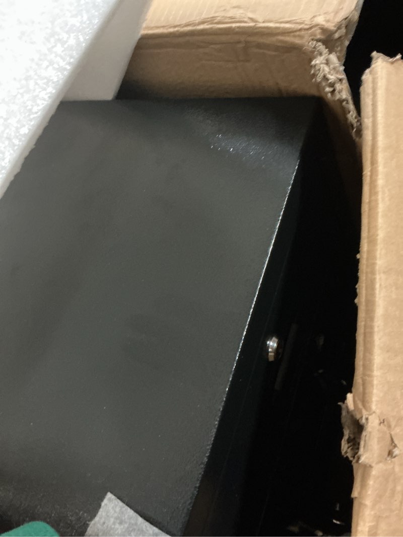 Condition photo showing Good Condition for 5.6 cuft large drop safe box for business, anti-theft money safe with quick place drop slot, digital keypad, spare key, heavy-duty cash depository safes for commercial business bars retail office home 5.6 cu.ft.