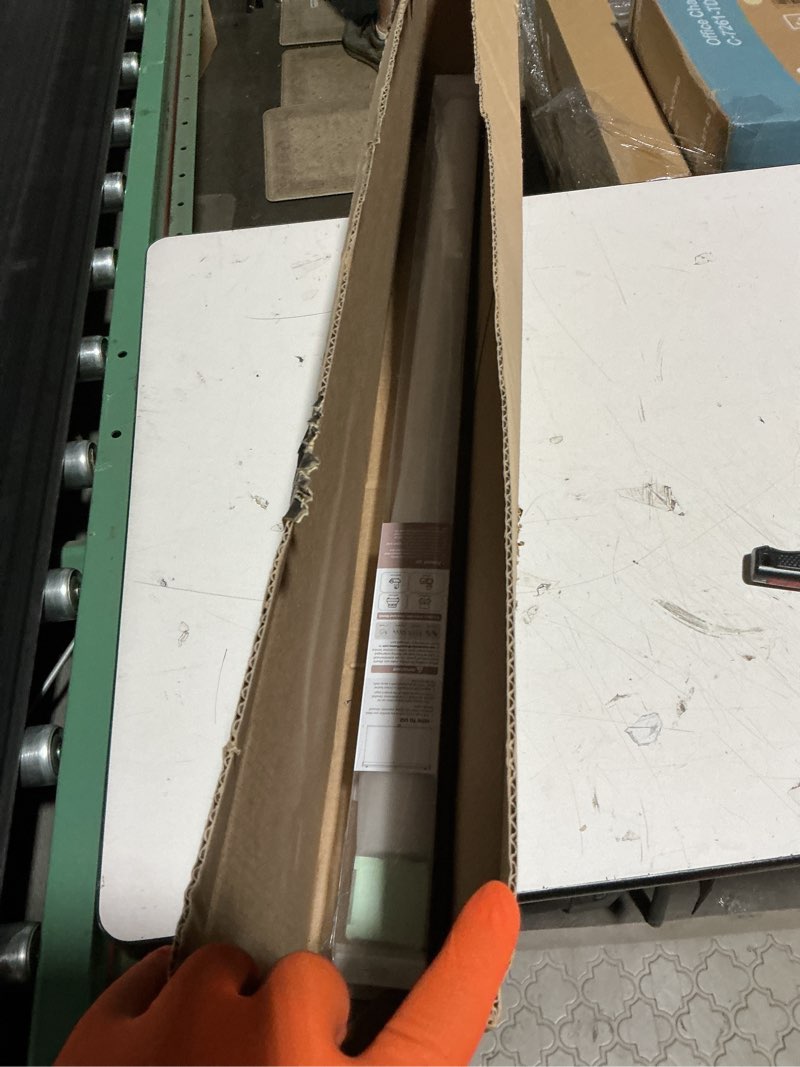 Condition photo showing Good Condition for blackout roller shades blinds cordless for windows pull down room darkening door blinds with thermal insulated easy to install for living room,bedroom,home,office bathroom white 34" w x 72" h 34"w x 72"h white