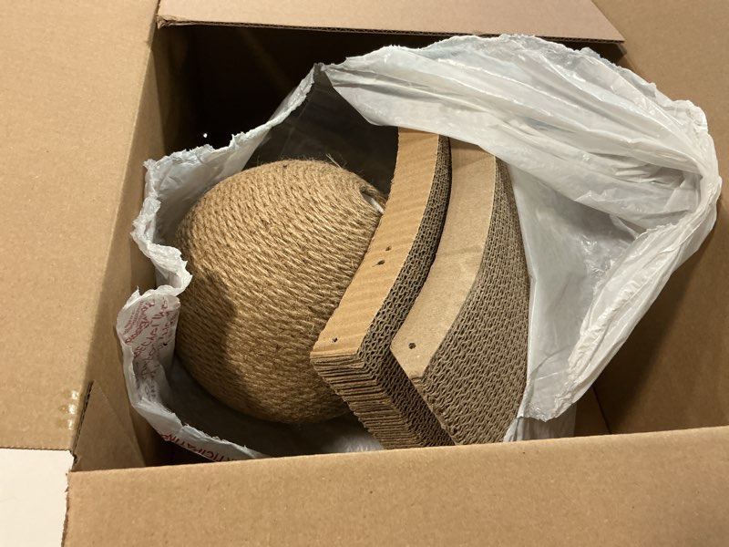 Condition photo showing Good Condition for scratch pad for cats?cat scratching post?cardboard cat scratcher?kitten scratcher?sisal cat scratching board?cat scratch pad-fanjun-amtech (l)