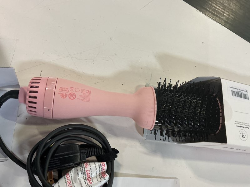 Condition photo showing As Is for tymo volumizer hair dryer brush, blow dryer brush hot air brush in one, ionic one-step hair dryer and styler with titanium barrel
