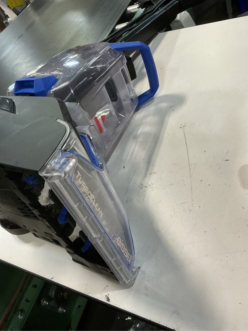 Condition photo showing As Is for bissell turboclean pet, upright carpet & upholstery cleaner, 3948