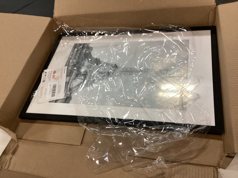 Condition photo showing Good Condition for upsimples 14x22 Picture Frame, Display Pictures 11x17 with Mat or 14 x 22 Without, Wall Hanging Newspaper Frames, Black, 1 Pack