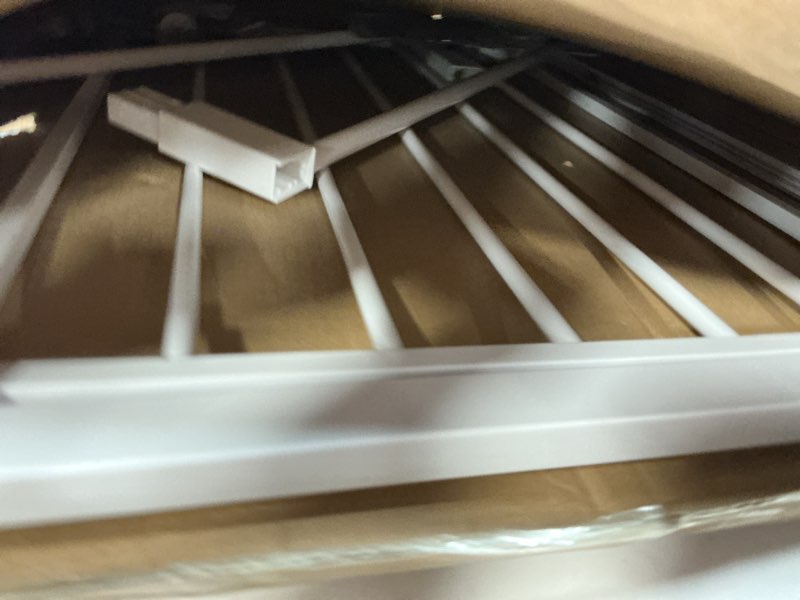 Condition photo showing Good Condition for safety 1st easy install walk thru baby gate for doorway with door, dog gates, fits 29"-38", easy install 28" tall, white 1-pack 29" to 38" wide x 28" tall white