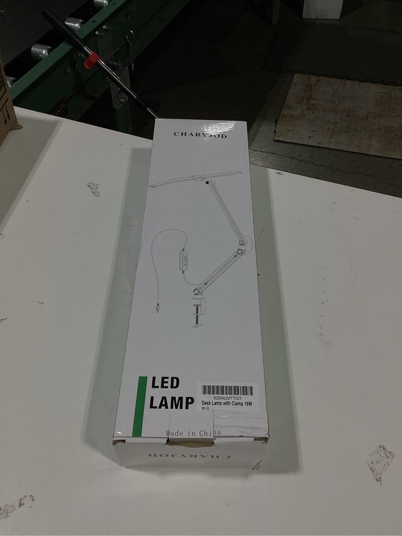 Condition photo showing Good Condition for micomlan architect desk lamp with clamp, led desk lamp for home office with remote control, 24w bright dimmable computer light with atmosphere lighting adjustable table light(remote)