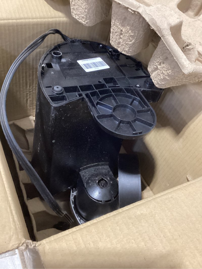 Condition photo showing As Is for keurig k-classic single serve k-cup pod coffee maker, with 3 brew sizes, 48oz removable reservoir, black