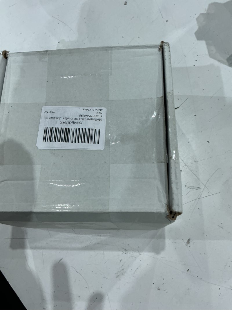 Condition photo showing As Is for molloparts 756-1202 double pulley assembly with bearings compatible with mtd 756-1202 42 decks garde
