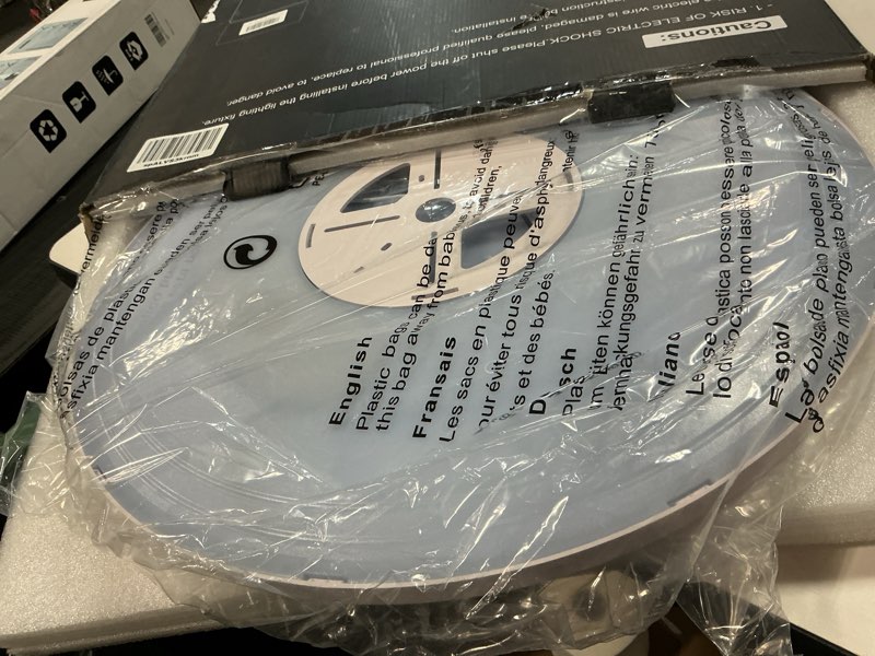 Condition photo showing New/Like New for MOONSEA 20 Inch Flush Mount LED Ceiling Light 42W, Dimmable Kitchen Light Fixtures 3000K-4000K-6500K Adjustable, 4200lm Round Modern Ceiling Lamp, White 20 Inch White