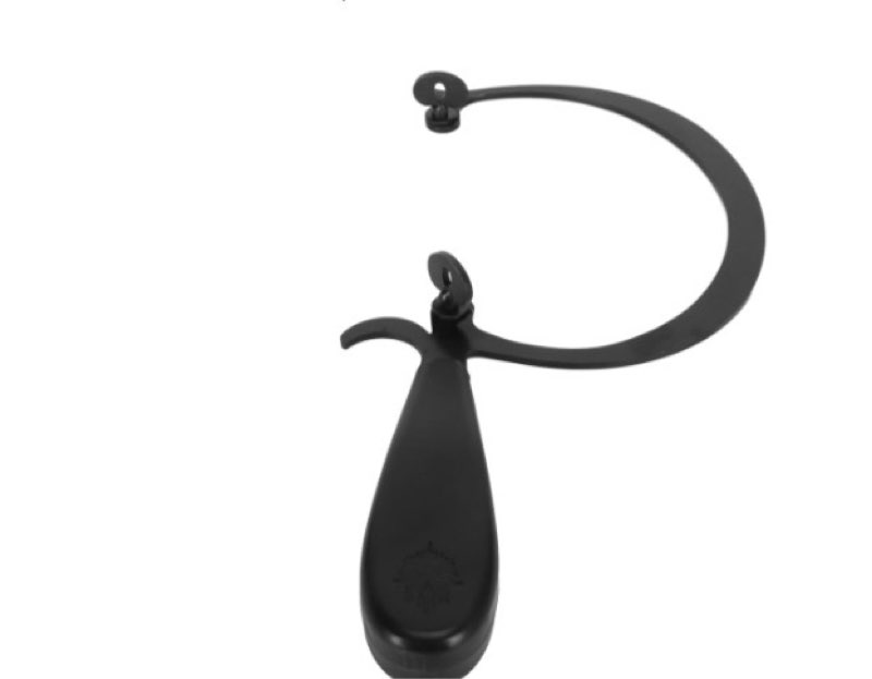 Jeweler Saw Frame, Curved Coping Saw with Black Hard Rubber Handle, Excellent Alloy Material for Cut