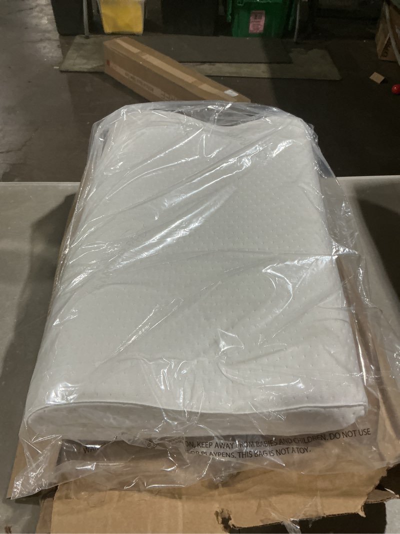 Condition photo showing Good Condition for tempur-pedic tempur neck pillow, small profile, white small profile 1