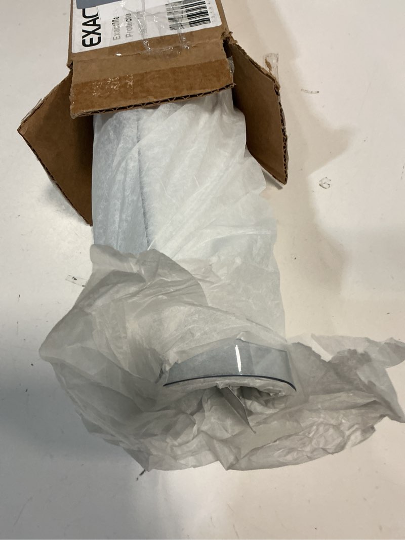 Condition photo showing New/Like New for Table Protector, USA Made, Safe, 19 x 43 Inch, 2mm Thick Ultra Clear Smooth Vinyl, Desk Protector Mat for Vanity, Plastic Table Pad for Makeup 43" x 19" 2mm Rectangle Crystal