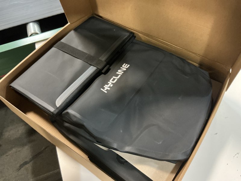 Condition photo showing Good Condition for hycline waterproof bike panniers bag: bicycle rear rack bags 28l large capacity with dual carrying handle and shoulder strap for commuting cycling traveling touring shopping - 1pc