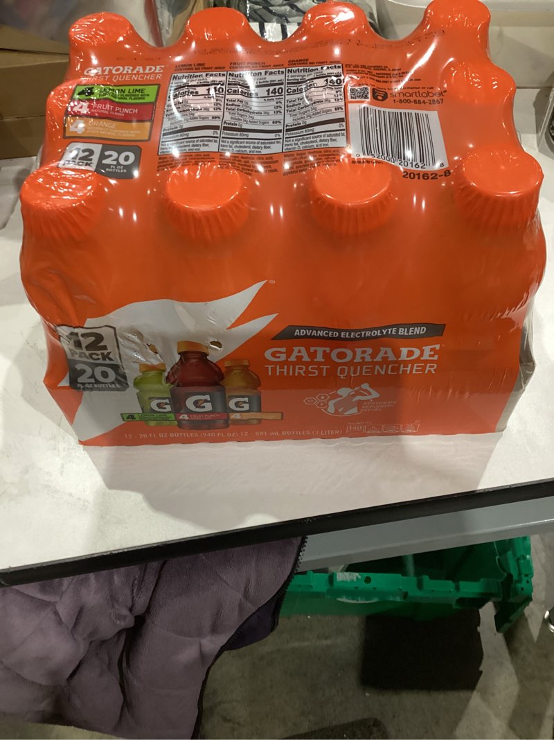 Condition photo showing item condition for Gatorade Thirst Quencher Sports Drink Variety Pack  20 oz  12 Pack Bottles