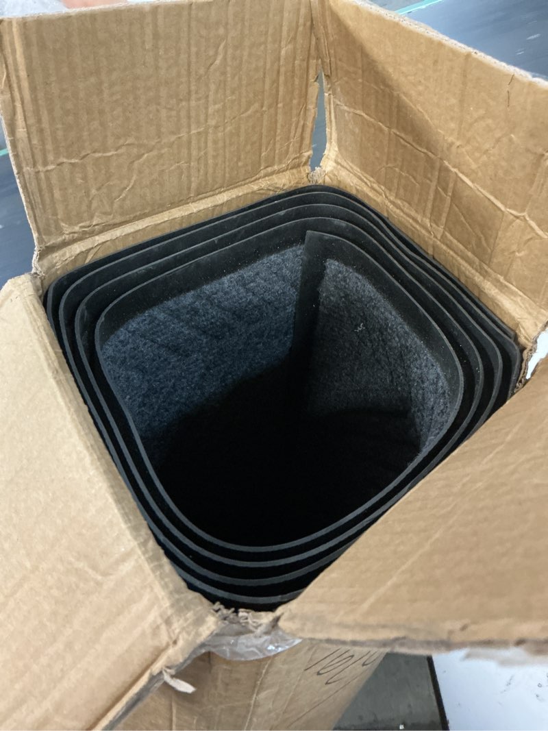 Condition photo showing Good Condition for myfamirea commercial floor mat 3' x 5' extra large front door industrial rug heavy duty brush step entrance mat weather utility rug with non slip rubber backing low profile for entryway, charcoal grey 3 x 5 feet charcoal grey