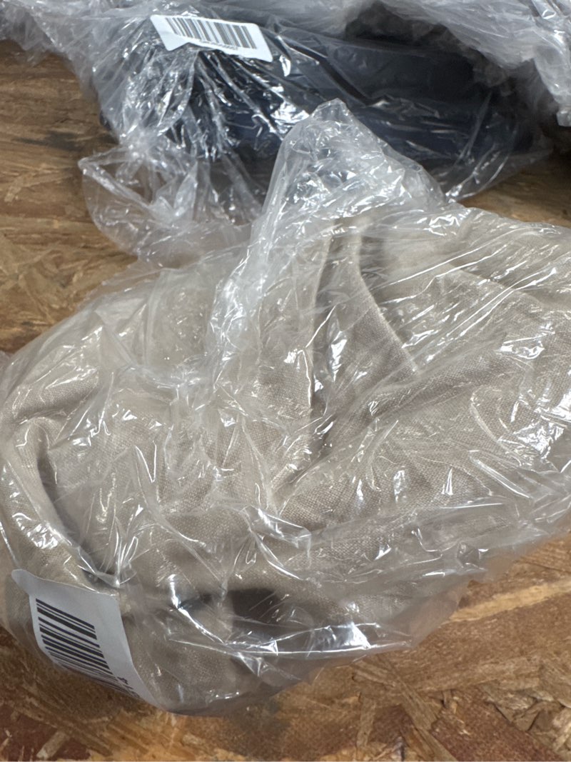 Condition photo showing Good Condition for european linen pillowcase set, standard, toffee