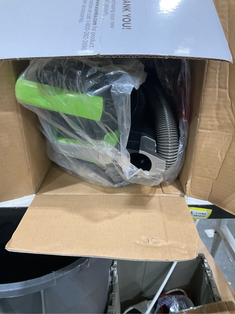 Condition photo showing As Is for Eureka Airspeed Ultra-Lightweight Compact Bagless Upright Vacuum Cleaner, NEU10AE4, Green Green Compact