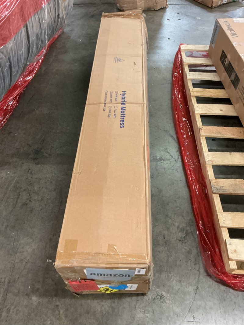 Condition photo showing Good Condition for King Mattress, 14 Inch King Size Mattress in a Box, Firm Pocket Spring and Gel Memory Foam for Superior Comfort, Pressure Relief, Strong Edge Support Firm 14.0 Inches King (U.S. Standard)