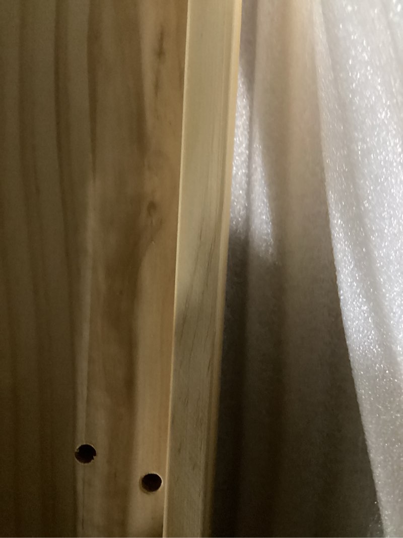 Condition photo showing Good Condition for bamboo over the stove spice shelf for kitchen storage, 31.5" spice rack organizer stove top shelf with 6 hooks, 11.4" height extra oven back sink countertop, easy to assemble
