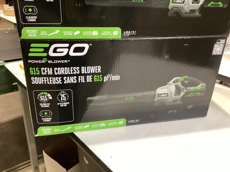 Condition photo showing Good Condition for ego power+ lb6151 170 mph 615 cfm 56 v battery handheld leaf blower kit (battery & charger) w/ 2.5 ah battery