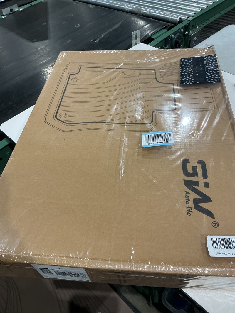 Condition photo showing Good Condition for 3w floor mats for cadillac xt4 2019-2024, custom fit tpe all weather car accessories cadillac xt4 floor liner, 1st and 2nd row car mats black