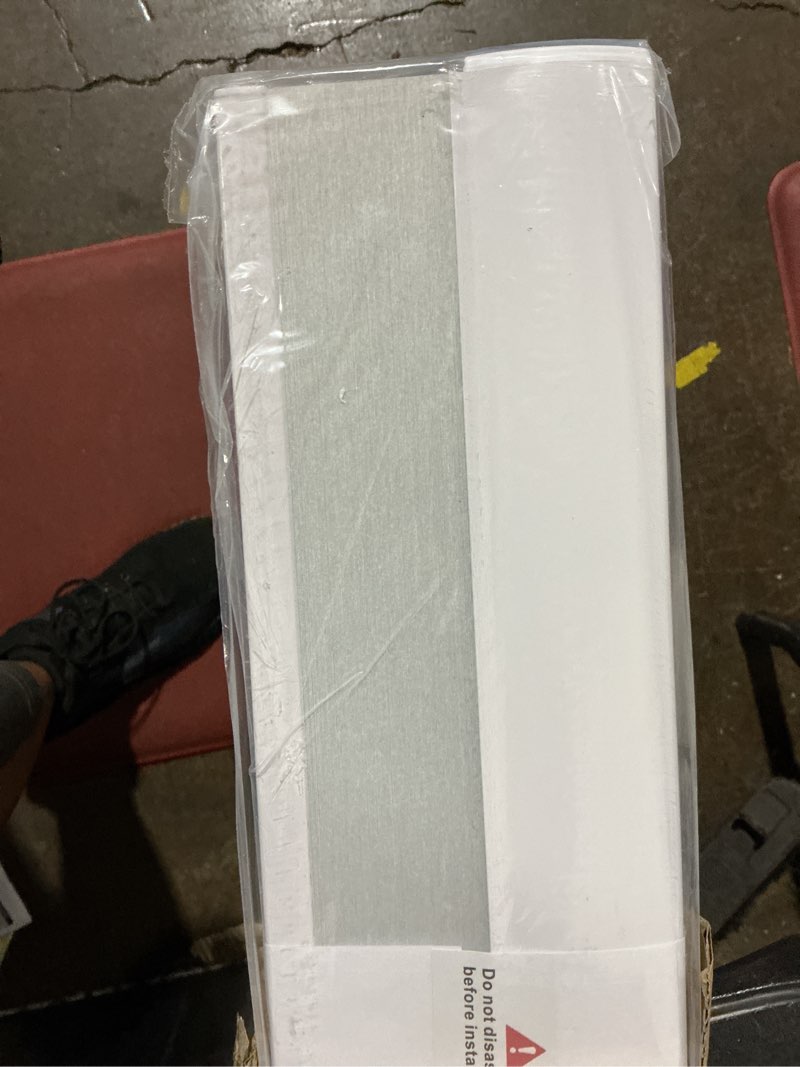 Condition photo showing Good Condition for no drill cellular shades for indoor windows, thermal insulating & noise reducing honeycomb blinds, free stop cordless blackout shades, white, 28" w x 64" h 28"w x 64"h white(blackout)