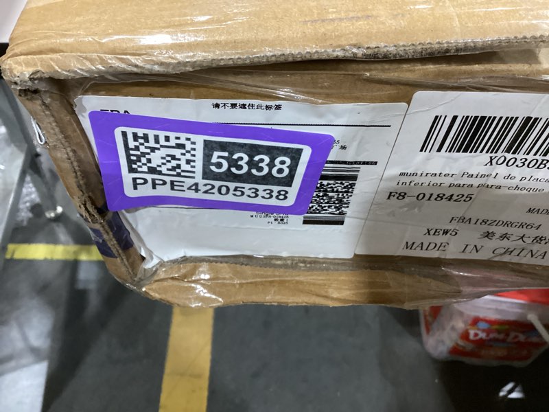 Condition photo showing Good Condition for munirater front bumper valance lower skid plate panel black replacement for 2016-2020 t-a-c-o-m-a to1095205 5391104210 b077c14stm