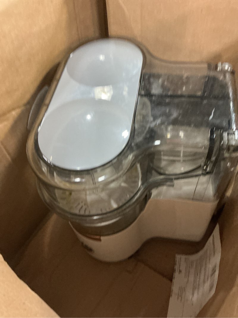 Condition photo showing As Is for sunvivi dual-head electric citrus juicer, rechargeable juicer machine with usb charging & cleaning brush, portable lemon squeezer for fresh orange, lemon, lime, kiwi, grapefruit, easy to clean & use