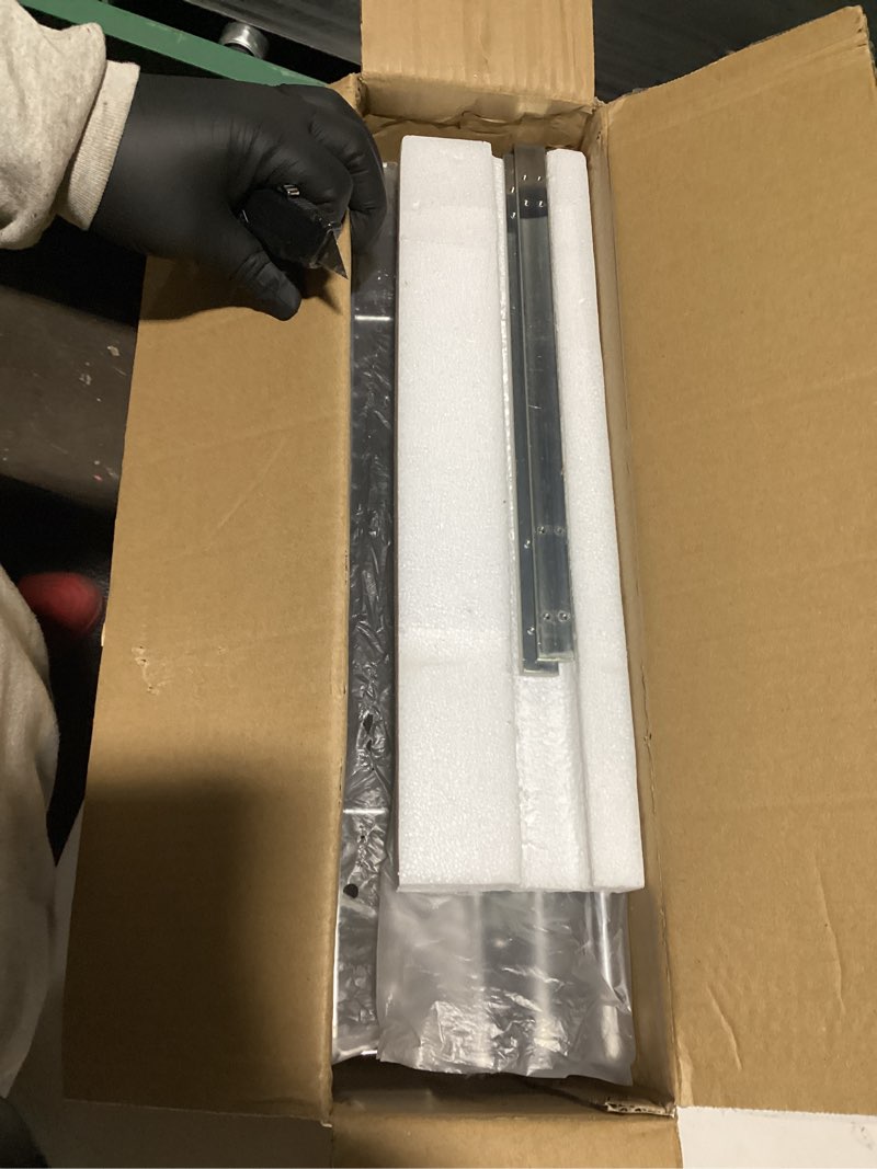 Condition photo showing Good Condition for Pull Out Cabinet Organizer(11" W x 21" D), 2 Tier Wire Basket Slide Out Shelf Storage with Wood Handle, Pull Shelf Drawers for 12-1/4” Cabinet Opening, Chrome 2-Tier W11" x 21"D - Dual Slide