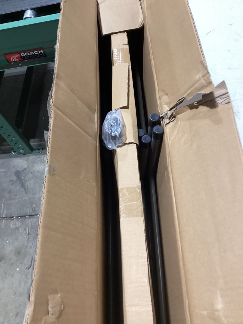 Condition photo showing Good Condition for Flash Furniture Madison 5-Piece Folding Card Table and Chairs Set, Portable Event Table and Chairs Set for Indoor and Outdoor Gatherings, Gray Grey 5 Piece Set