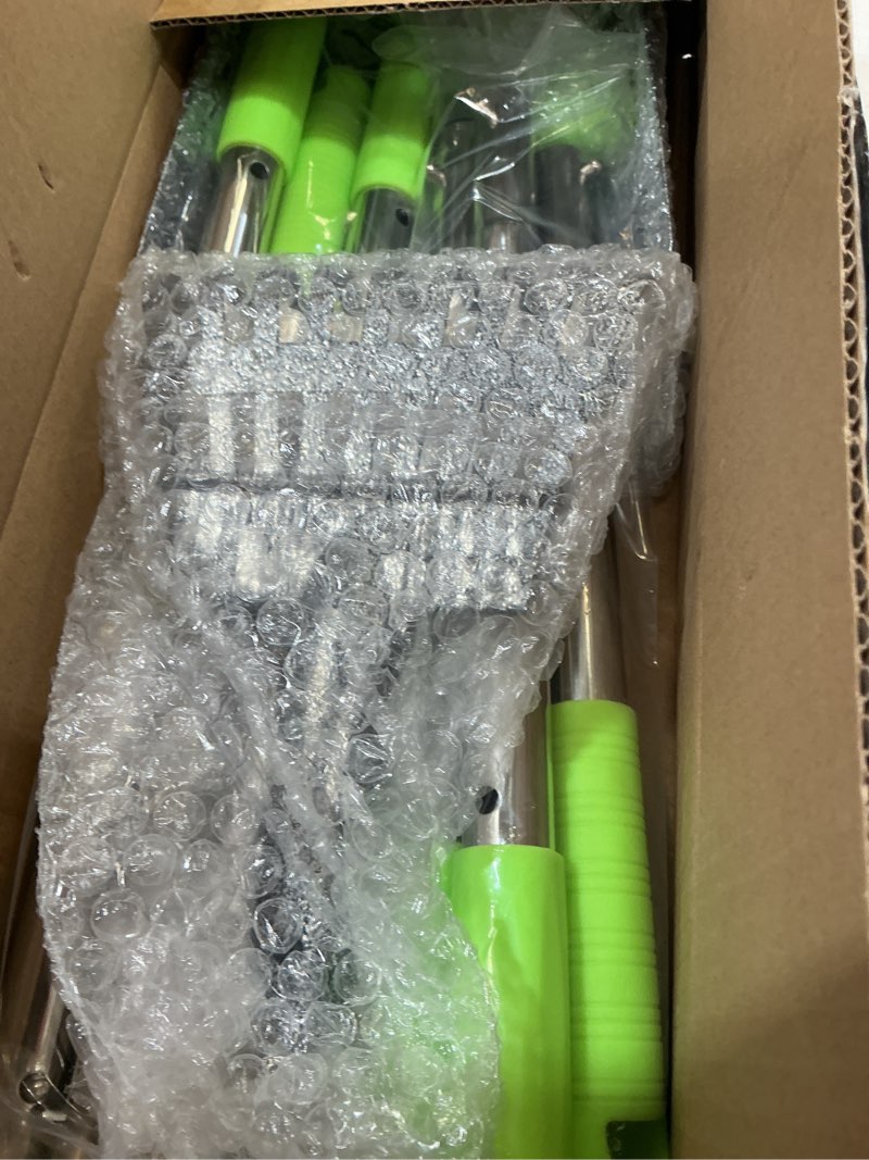 Condition photo showing New/Like New for tooge pooper scooper, dog pooper scooper long handle stainless metal tray and rake for medium small dogs heavy duty pet supplies to use for grass, dirt or gravel 1. rake + tray