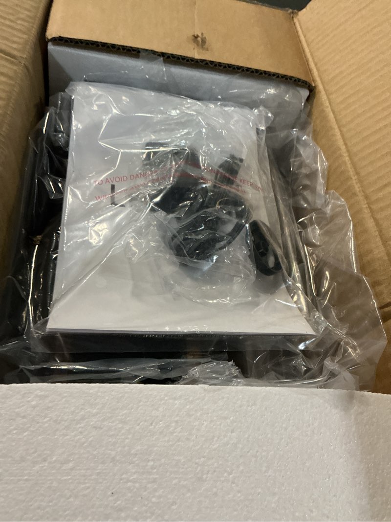 Condition photo showing Good Condition for LP&No.1 Record Player with Stereo Speakers, 3-Speed Belt-Drive Turntable for Vinyl Records with Wireless Playback and Auto-Stop,Walnut Wood