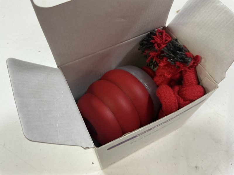 Condition photo showing Good Condition for FUGODIWISmart Interactive Dog Toy Ball – Rechargeable Rolling Ball with Squeaky Sound, Automatic Play for Training & Boredom Relief, Fits Small, Medium & Large Dogs(Red)