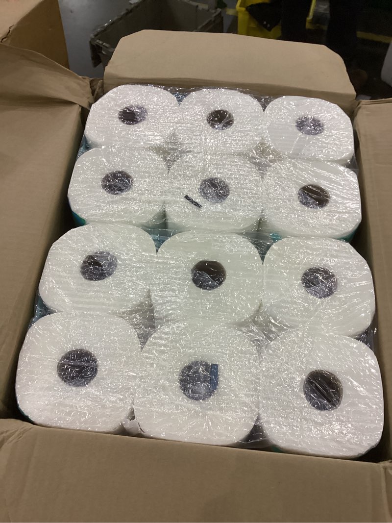 Condition photo showing New/Like New for Amazon Brand - Presto! Flex-a-Size Paper Towels, 158 Sheet Huge Roll, 12 Rolls (2 Packs of 6), Equivalent to 38 Regular Rolls, White White 948 Sheet (Pack of 2)