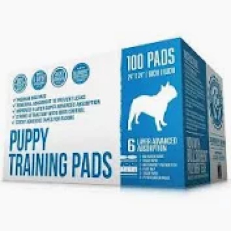MY BFF LOVE Wee Wee Pads for Dogs, Premium Puppy Pads with 6-Layer Leak-Proof Design, Disposable and