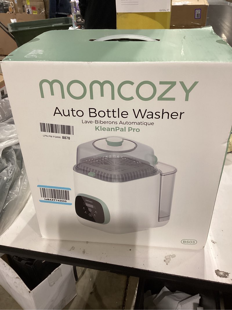 Condition photo showing Good Condition for momcozy kleanpal pro baby bottle washer, sterilizer & dryer - all-in-one cleaning machine for bottles, pump parts & baby essentials - time-saving & effortless care