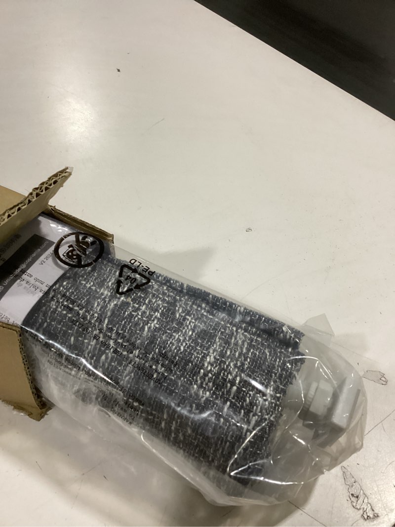 Condition photo showing Good Condition for No Tools No Drill Cordless Roman Shades for Indoor Windows 100% Blackout, for Window Size 25" W × 48" H Charcoal Charcoal 25" W × 48" H
