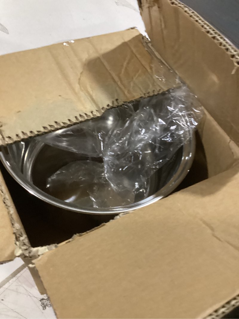 Condition photo showing As Is for rice cooker 5.5 cupr inner pot compatible with tiger jbv-a10u only,304 stainless steel,easy to clean and dishwasher safe