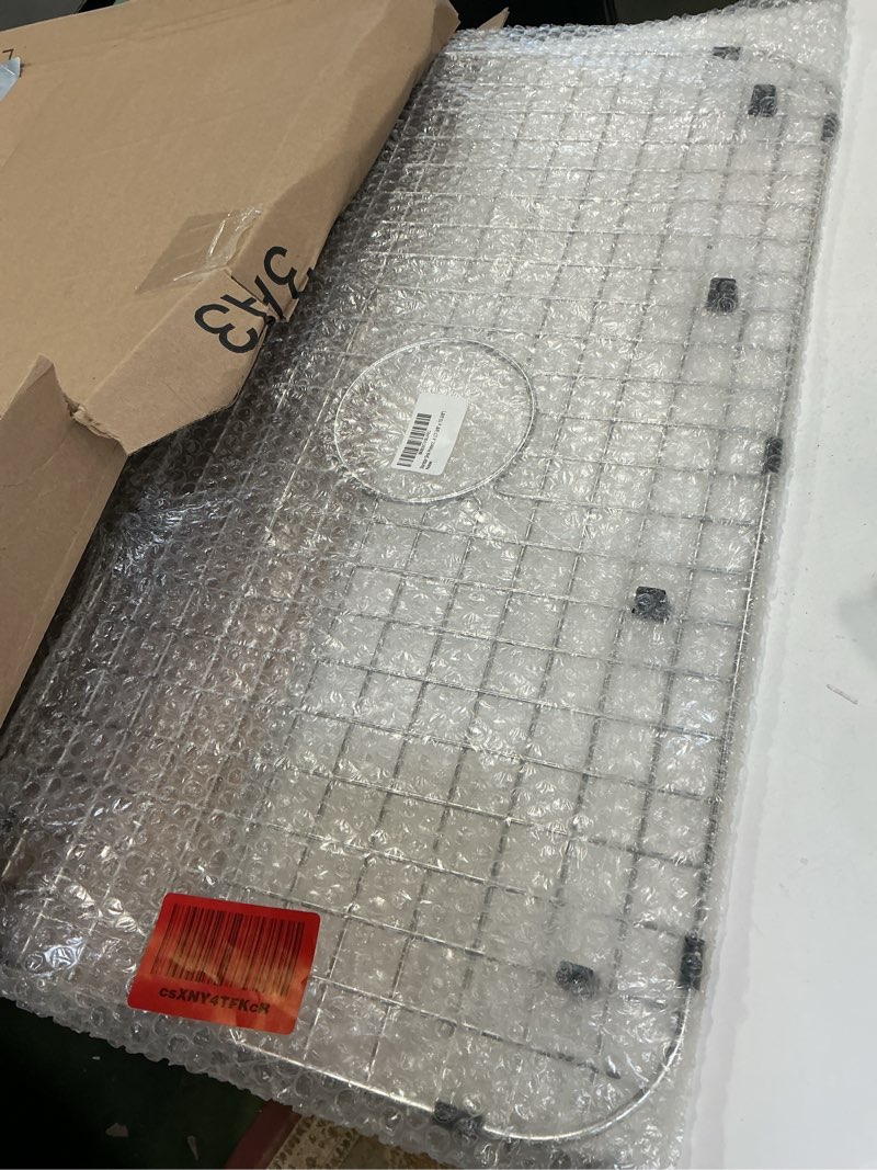 Condition photo showing Good Condition for Starstar Sink Protector Stainless Steel Kitchen Sink Bottom Grid, Rack (27-3/8" x 15-3/8")