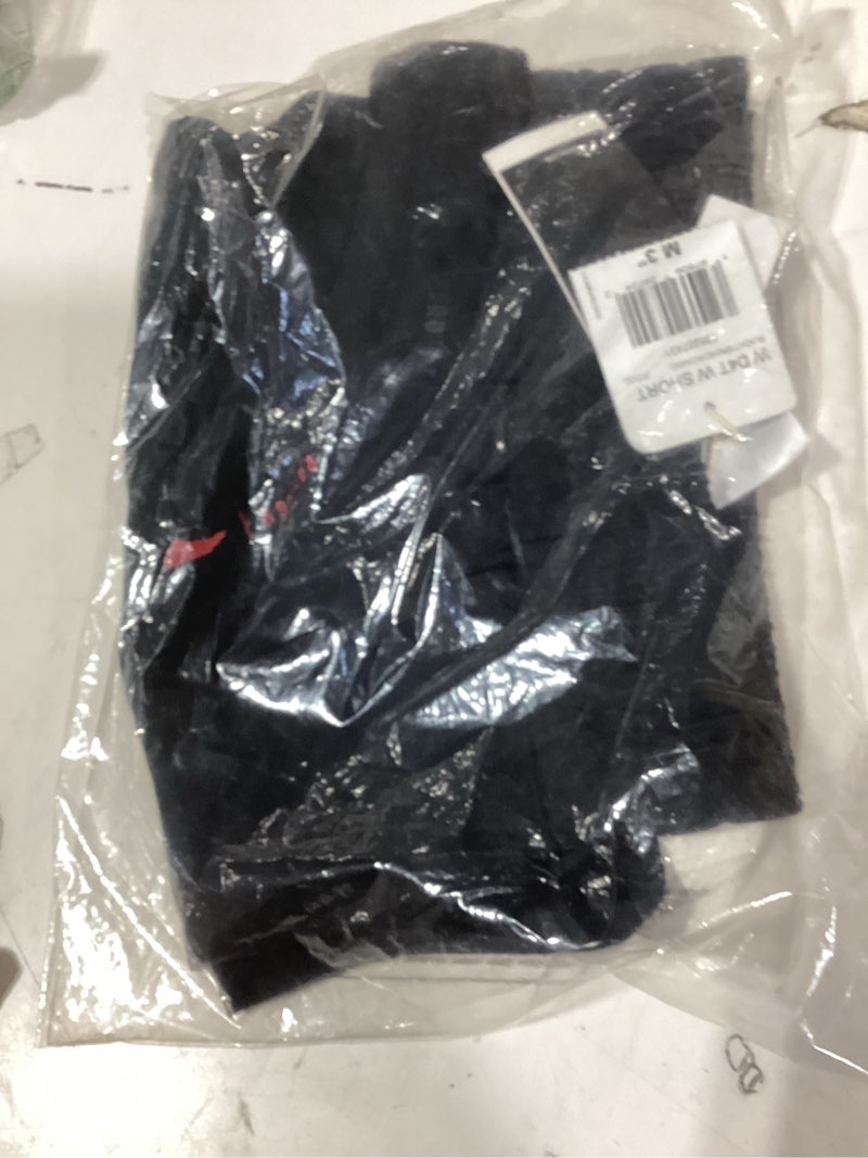 Condition photo showing New/Like New for Adidas Women's Designed for Training Woven NCAA University Team Shorts North Carolina State Wolfpack Medium/3" Inseam Black/Red/North Carolina State University