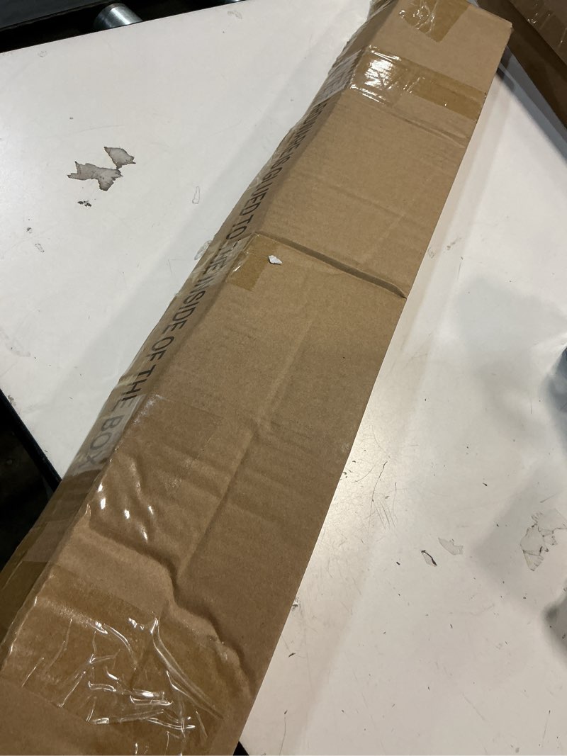Condition photo showing Good Condition for room darkening curtain rod, wrap around design, extra-thick 1-inch diameter single drapery rod, extendable metal rod set for the blackout curtains and sheer (antique bronze, 28-48") 28-48-inch antique bronze